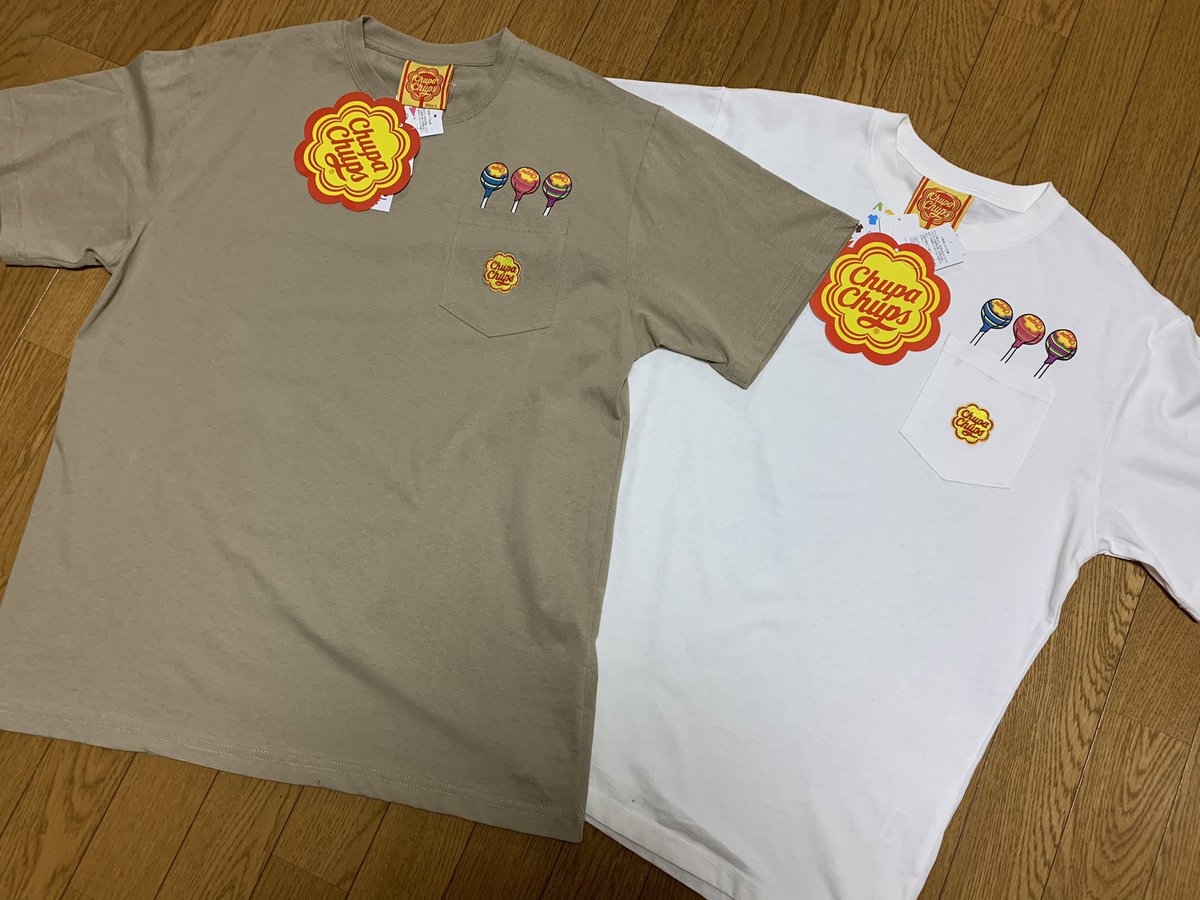 しまむら『お菓子』コラボ！2021夏物Tシャツ！チュッパチャプス、ハリボが新発売！刺繍が可愛い鳩 | Jocee