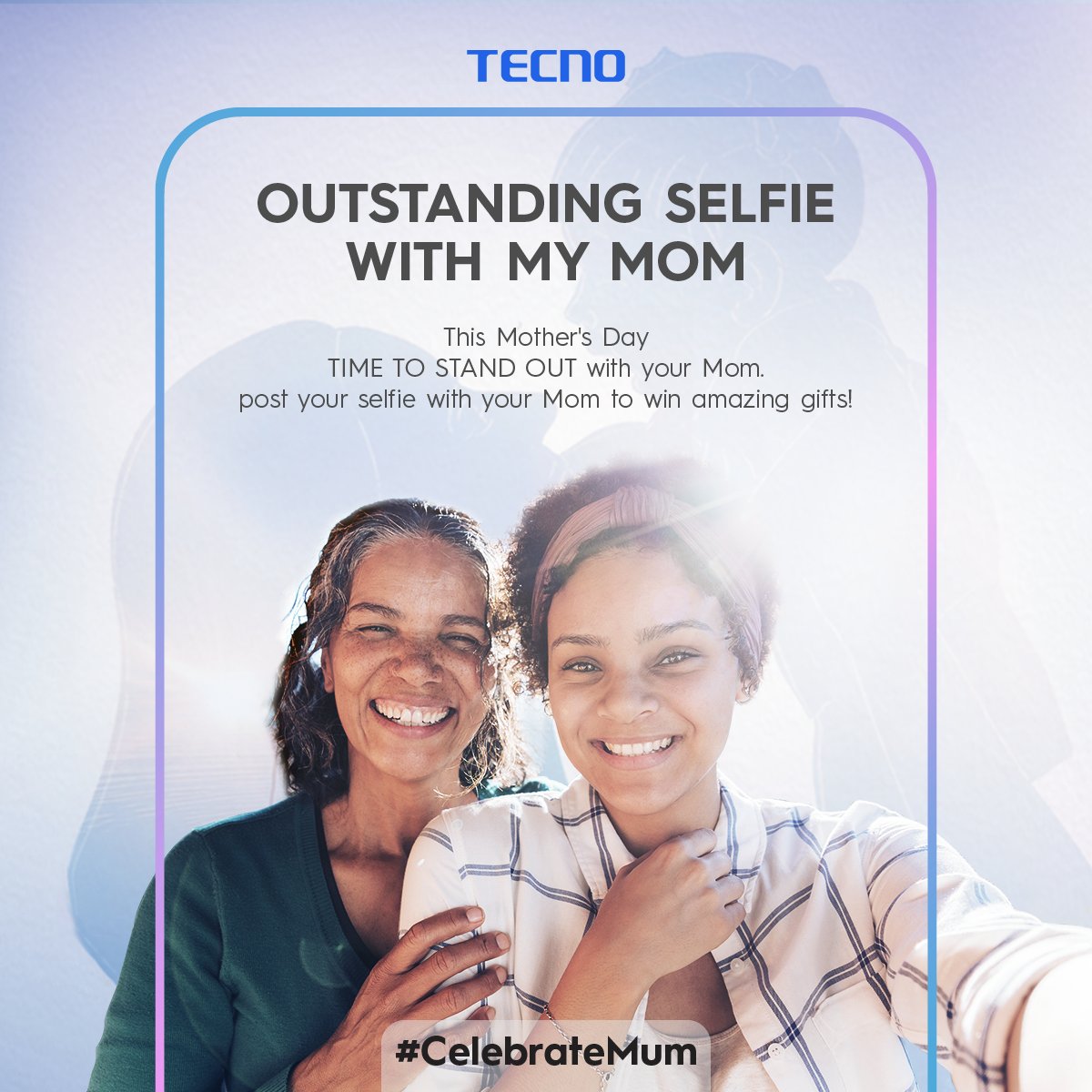 TECNOMobile254's tweet photo. Mother’s Day calls for LOVE. Our love languages are gifts and selfies!
Win for your mom this #mothersday by sharing a selfie with her add a special message as to why you're celebrating her always. We will award 3 winners with special gift hampers from us!
Use the #CelebrateMum https://t.co/83oM0DAW2C