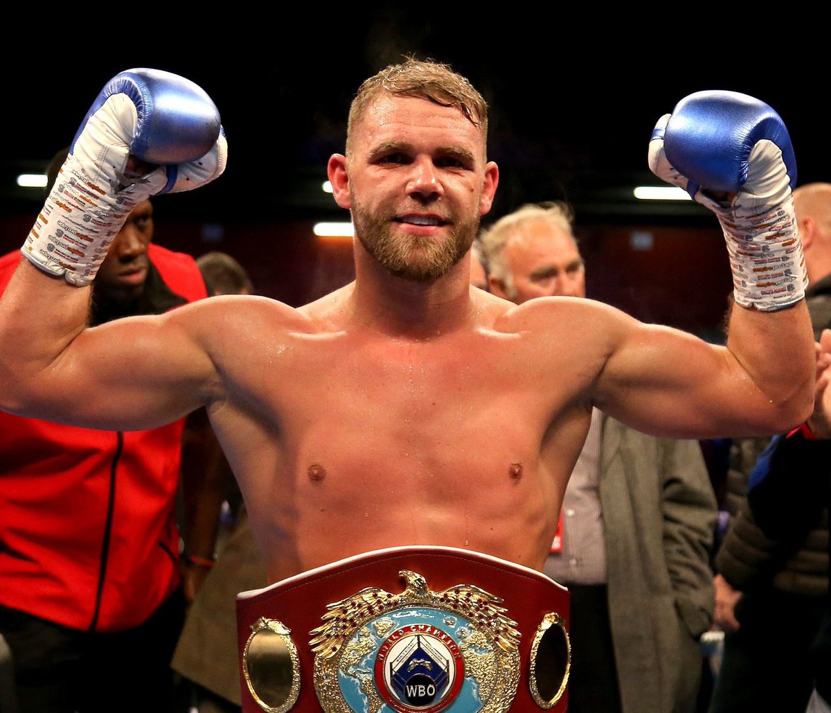 On his day, he can beat absolutely 𝗔𝗡𝗬𝗢𝗡𝗘.

Good luck tonight <a href="/bjsaunders_/">billyjoesaunders</a>, we are all behind you 👊