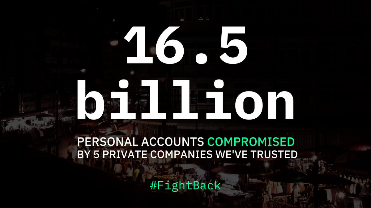 superhero_chain's tweet photo. This number is for the first 5 out of the TOP 56 biggest #databreach(s). They collect, use, sell, analyse our #personal sensitive data for profit:
https://t.co/rmzINJhEBu
#FightBack
#StopDataCollection #opensource #Superhero #blockchain #community #Decentralized #socialmedia https://t.co/c4nQhkHcdw