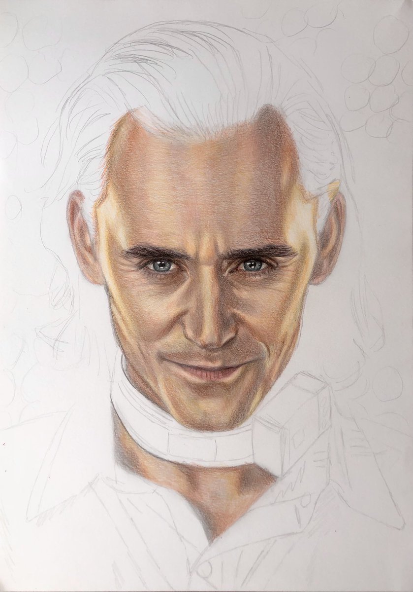 Started a new drawing of Loki from the upcoming glorious Loki series! 💚
I couldn’t be more excited and hope to finish it before it begins on June 9!