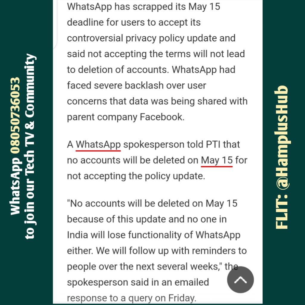 hamplustech's tweet image. Tech news

#HamplusTech
#HamplusHub
#REACTDev

#news 
#techtwitter 
#TechNews 
#programming 
#programminglife 
#programmingtask
#QuizTime 
#programmingquiz
#tech 
#technology 
#innovation 
#DigitalTransformation 

@CodeWisdom 
@ProgrammingCom 
@SheCodeAfrica 
@CoderDojo 
@kenih2