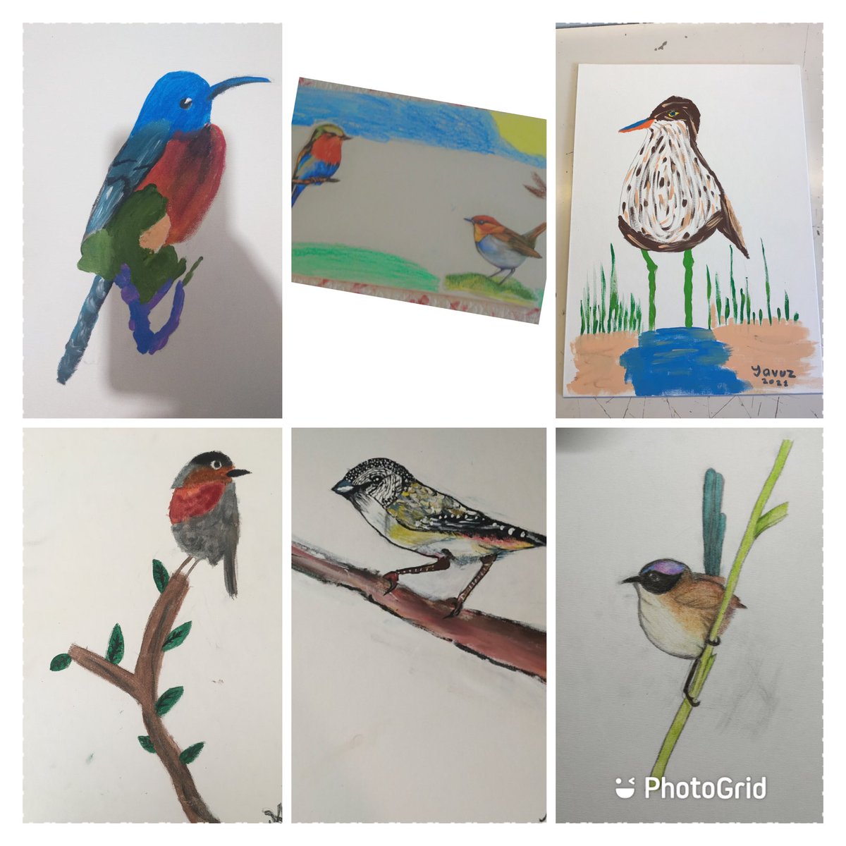 Ortaokul öğrencilerimizle online olarak tuval üzerine ‘KuŞ’ çalışmalarımız🎈🎈🕊🕊🕊🕊      <a href="/TufekVolkan/">Volkan TÜFEK</a> <a href="/ozdemirsrd/">SERDAR ÖZDEMİR</a> <a href="/pinar__soysal/">PINAR SOYSAL</a> <a href="/cigdem_ozkahya/">Çiğdem Özkahya</a>  <a href="/KvancBarlas/">Kıvanç Barlas 🇹🇷</a> <a href="/DogaOkullari/">Doğa Koleji</a> @mavişehir2Kampüsü