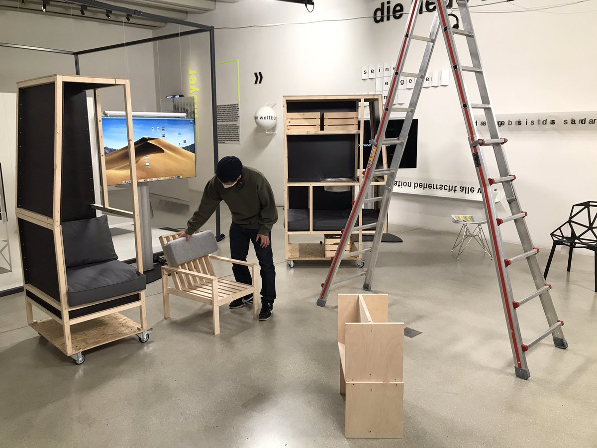 Florian Städtler (@f_staedtler) on Twitter photo „Furnitecture“ von <a href="/vanbolementzel/">le-mentzel</a> - Aufbau und Probe beim #ideenlaborweimar #NewEuropeanBauhaus - Jetzt noch anmelden und/oder morgen streamen. Kostenfrei unter ideenlabor-weimar.de „Furnitecture“ von <a href="/vanbolementzel/">le-mentzel</a> - Aufbau und Probe beim #ideenlaborweimar #NewEuropeanBauhaus - Jetzt noch anmelden und/oder morgen streamen. Kostenfrei unter ideenlabor-weimar.de