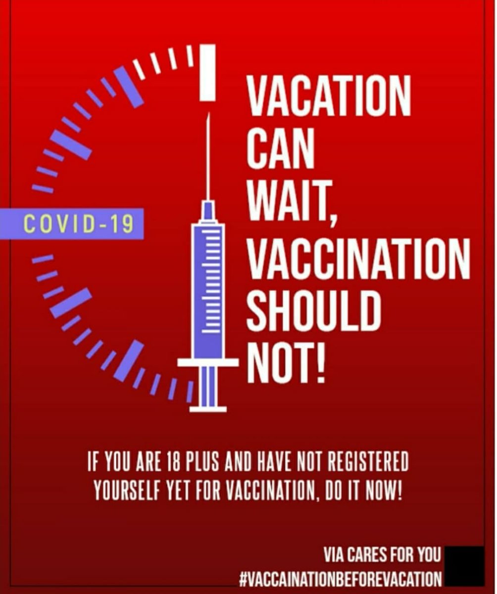 MyTripsTo_India's tweet photo. Take Vaccine &amp; Stay safe ...

#traveling #travelphotography #Tourism #IndiaFightsCorona #India #CoronaPandemic #coronavirus https://t.co/Z8Hy4ywgYJ