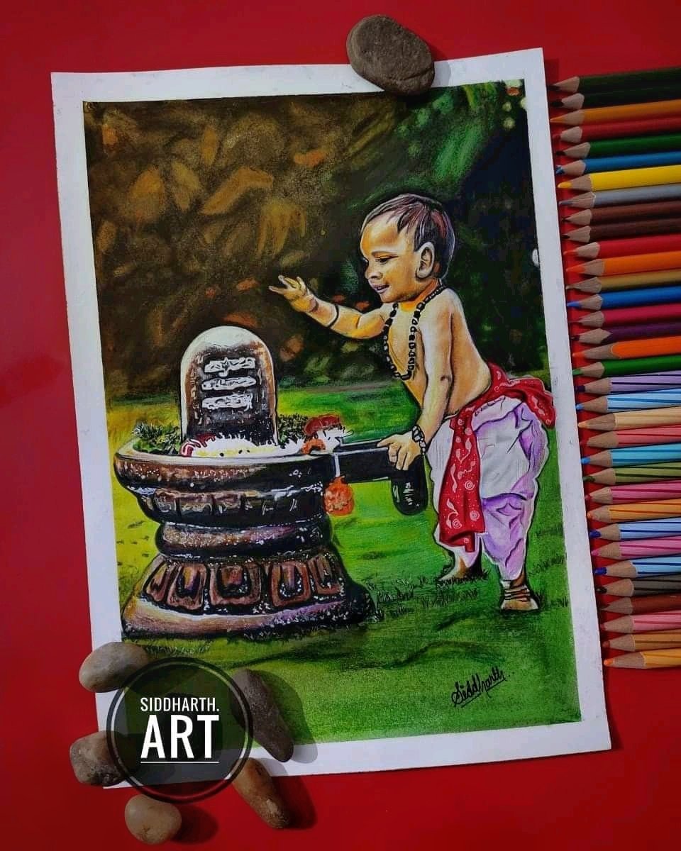 Siddharth_arts's tweet photo. Dropping some of my fav Mahadev artworks 🎨❤🙏 . 
#mahadev 🔱 https://t.co/XFpPeFxpce