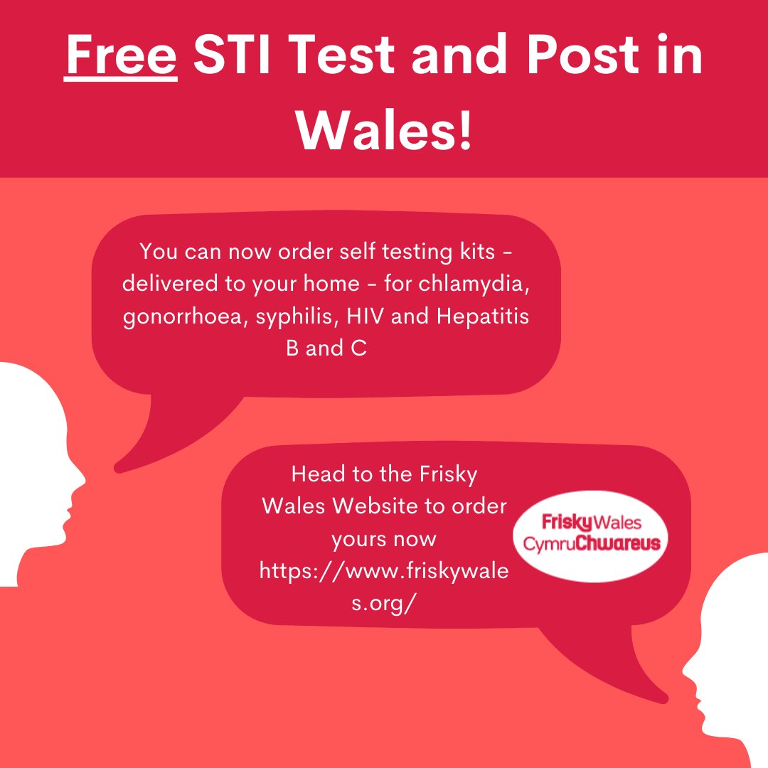 SexpressionCdf's tweet photo. Want to order an STI test from the comfort of your home for FREE? 

Head to Frisky Wales to order your kit now! It is super easy, with results coming back very quickly. Link is below!

https://t.co/GTwUmKwyAK https://t.co/ktkOo6l3SH