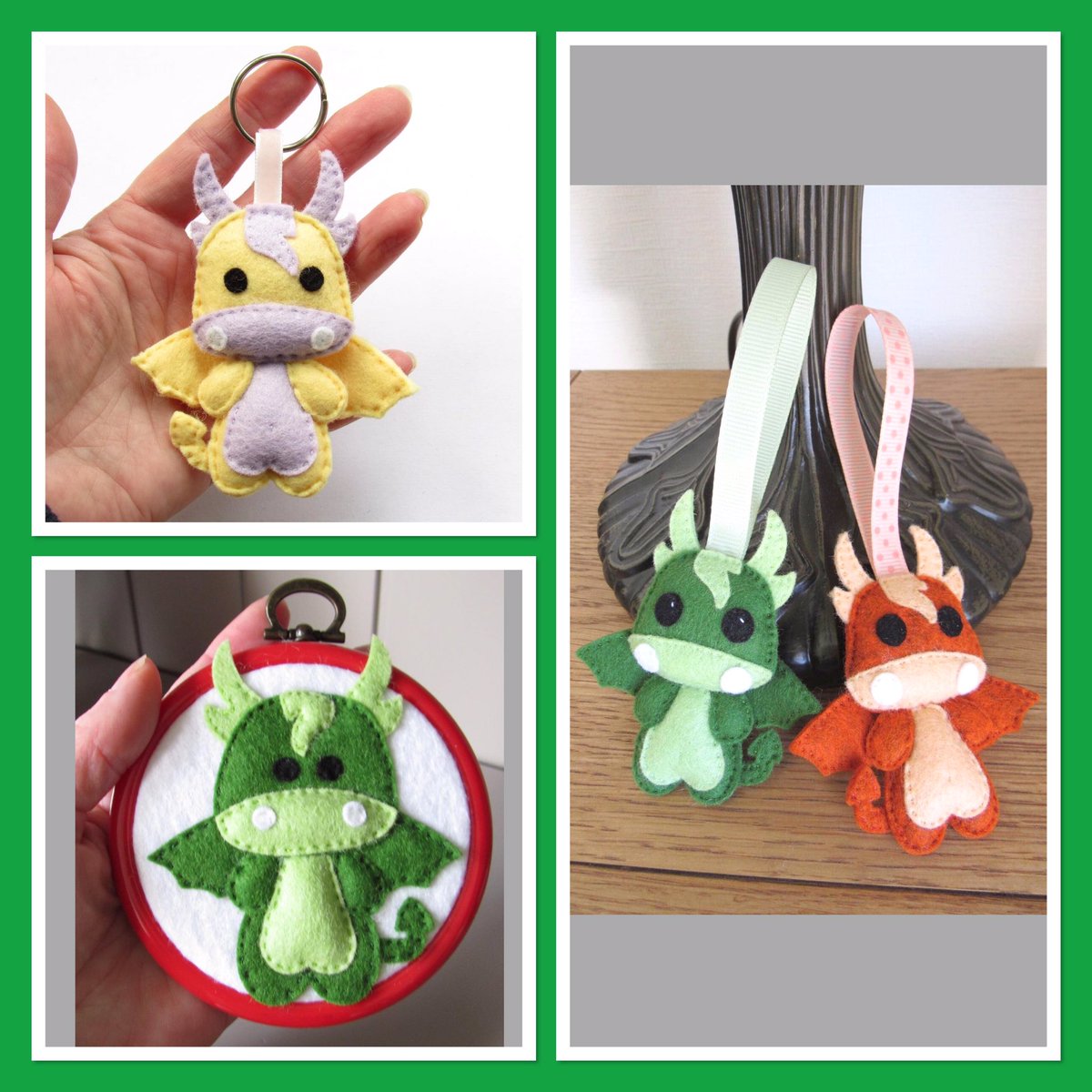 WaistcoatTrend's tweet photo. Glad I chose to do #UKGiftHour #UKGiftAM this fab #SaturdayMorning All these cute dragons off to new homes 🥰💚👍 Thank you everyone, you’re awesome! @CraftingSpratt @NaturaEmporium 
#UKGiftHourPower Sale @UKGiftHour 

#supportsmallbusiness #SaturdayMotivation https://t.co/8Jrcyfu7WA