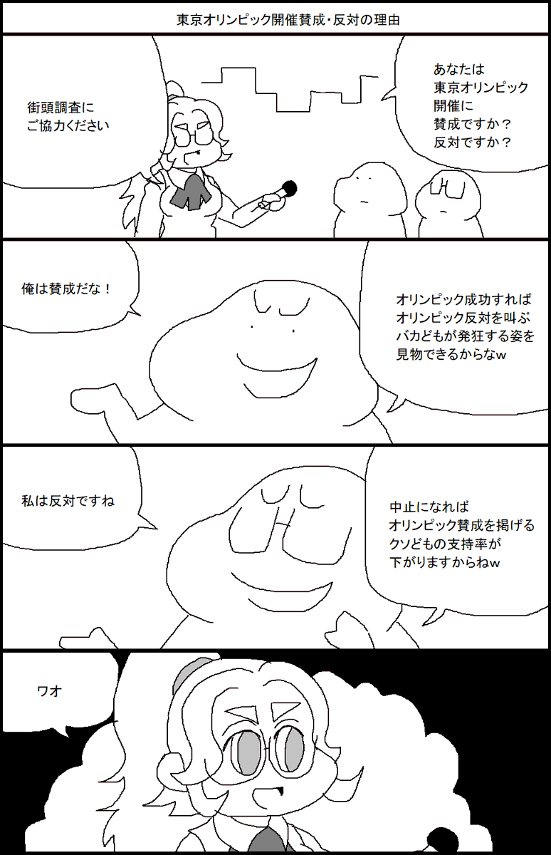 東京オリンピック開催賛成・反対の理由 