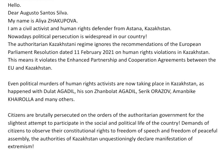 FreeKazakhs's tweet image. Stop Persecution and torturing of Civil Rights Activists
in Kazakhstan! #FreePoliticalPrisoners #freekazakhs #NazarbayevRegimeDictatorship #YouCantSilenceKazakhs #KazakhVoice