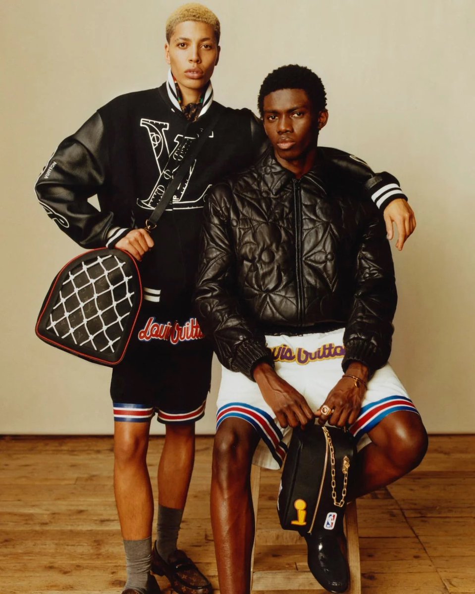 StreetFashion01's tweet photo. Louis Vuitton x NBA Lookbook!🖤 https://t.co/micZwnkYGE
