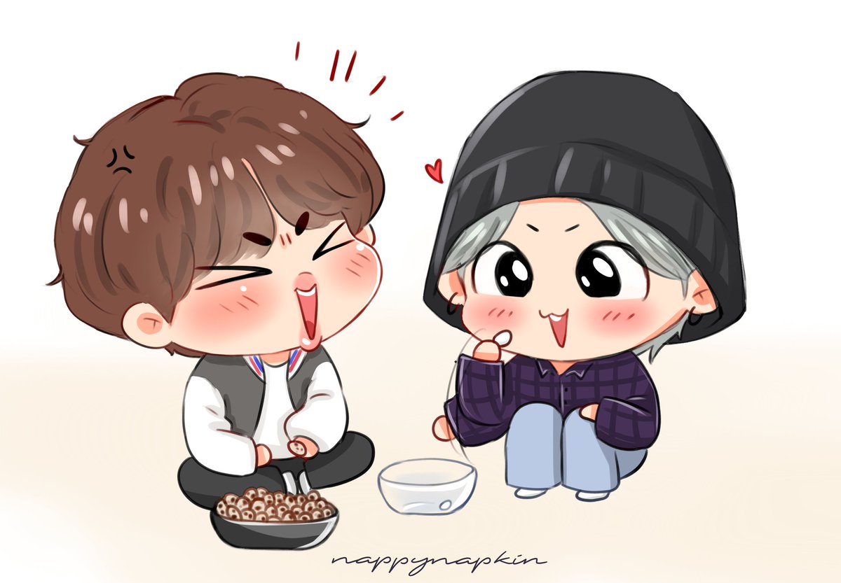 Maknae line was so playful and cute in this episode 😆💕
#btsfanart #bts #ot7 @BTS_twt 