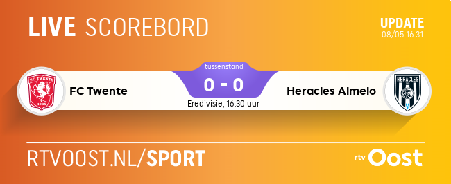 Er is afgetrapt in De Grolsch Veste. Beluister de wedstrijd integraal op Radio Oost rtvoost.nl/radio en volg hem op ons scorebord: rtvoost.nl/scorebord #tweher #rtvoost
