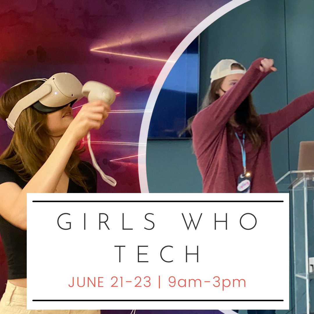 WiTTNashville's tweet photo. New opportunity for our youngest women in tech! 

Rising 8th-12th graders are encouraged to register for our Girls Who Tech summer program! Register today for the early bird price of $125 using code EARLY! Spots are limited. 

https://t.co/ckdLcPLRo4 https://t.co/duuDpcx3Di