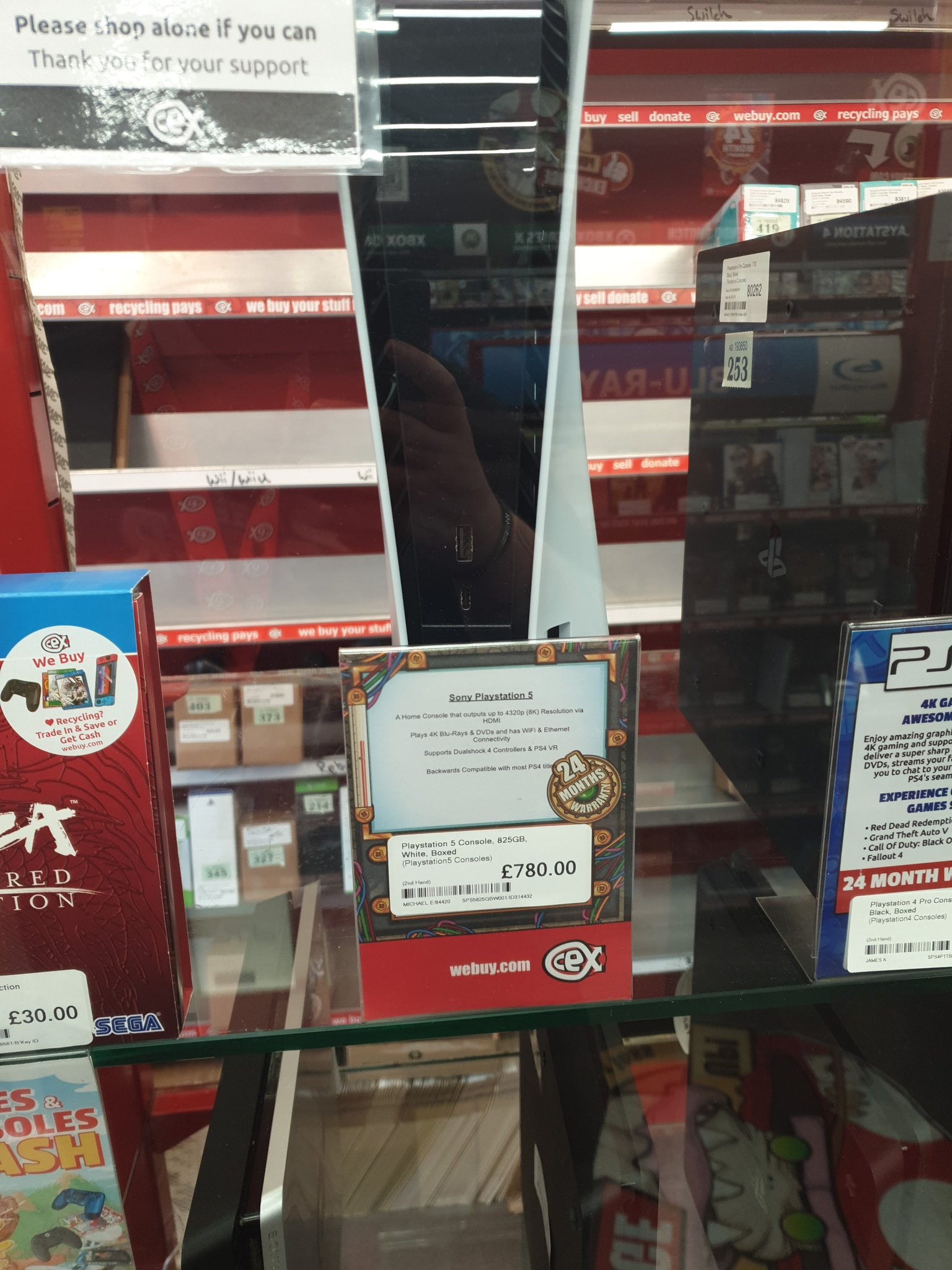 Ps4 trade in cex sales