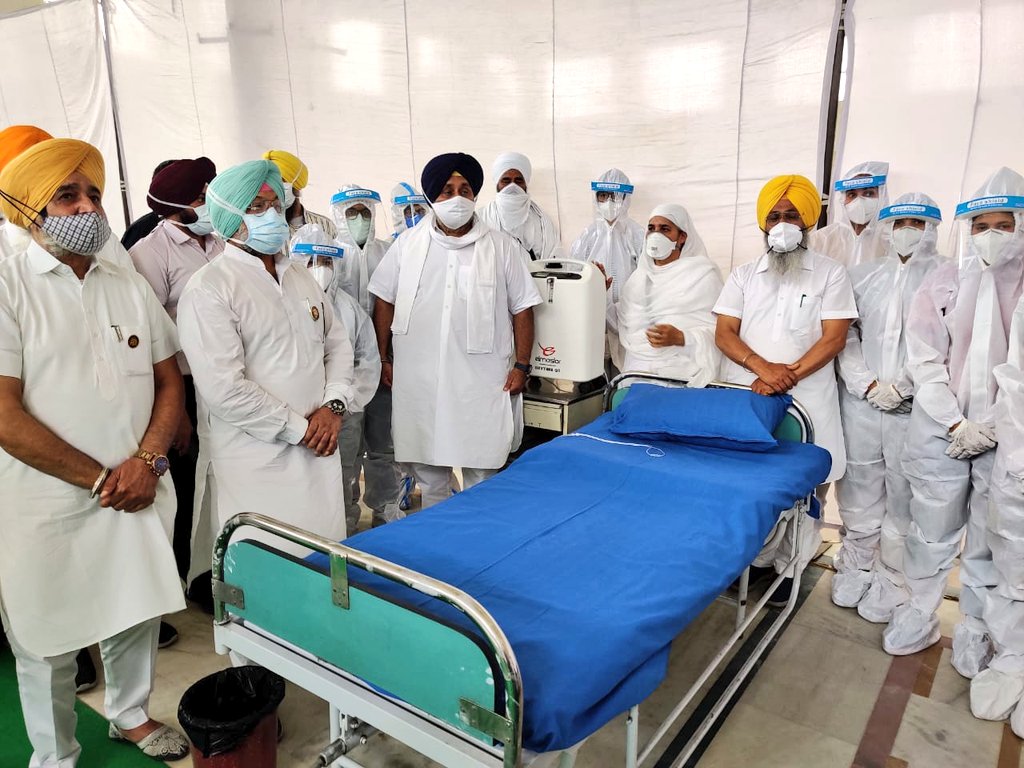 While Punjab is combating second wave of coronavirus, Shiromani Akali Dal-led by Sukhbir Singh Badal started micro-Covid facility. 