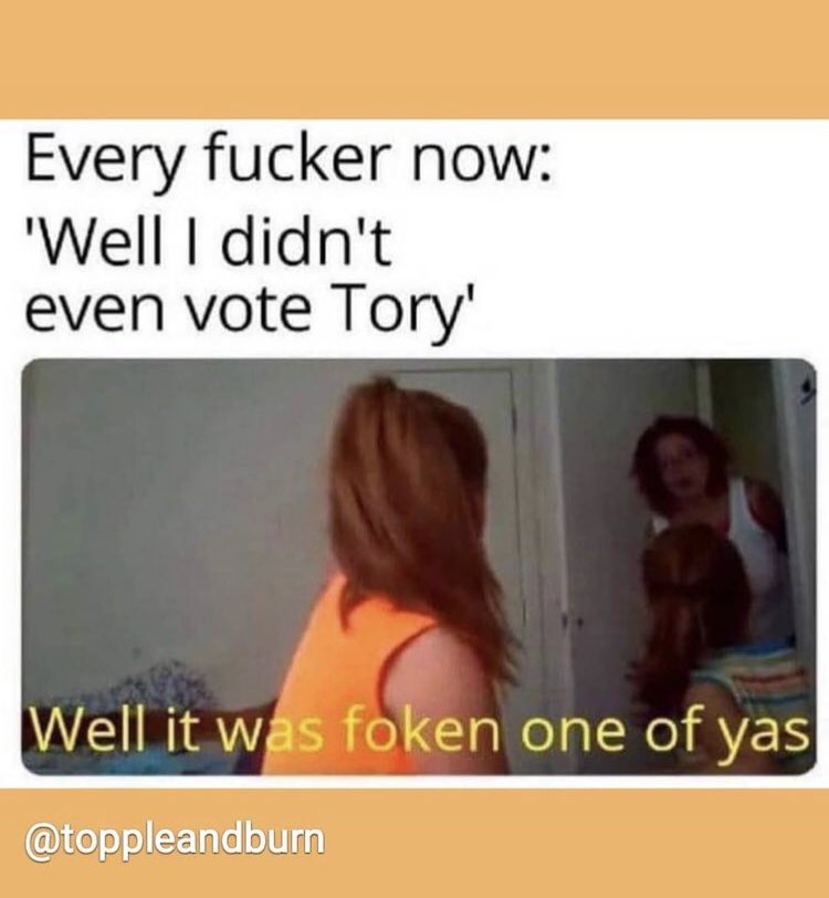 mishka_mushka's tweet photo. Accurate.#NeverVoteConservative #disgustang https://t.co/wAUEzoDHKh