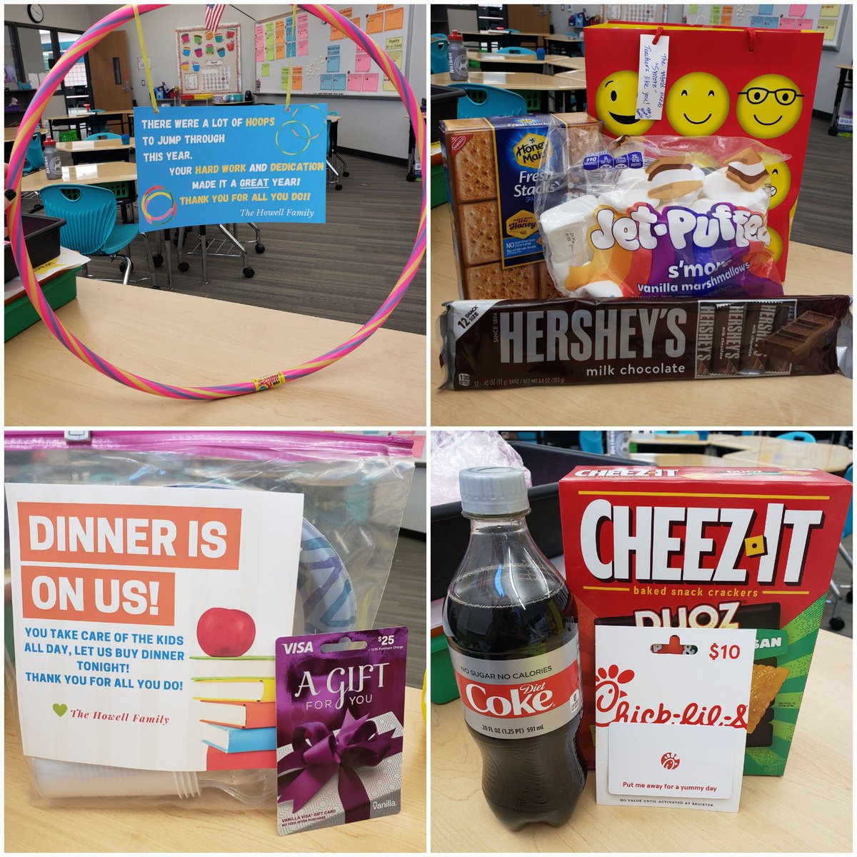 VasquezKISD's tweet photo. This past week was teacher appreciation week. I was overwhelmed by the love and support my students, their families, and my administration showed me. I am so blessed to be able to do what I love everyday and to be at a school where teachers are so appreciated! #gladtobeplaid https://t.co/X9qqOavWPC