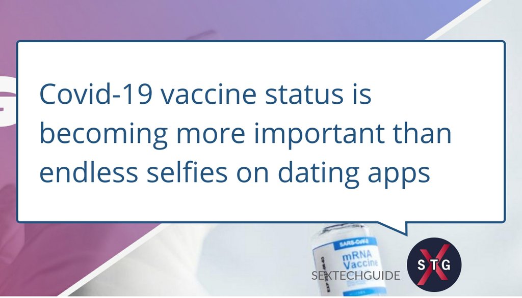 SEXTECHGUIDE's tweet image. .@ElateDate, a dating app promising “less ghosting”, added vaccination status as a match criteria.

Read more 👉 sextechguide.com/news/covid-19-…

#Covid19Vaccination #KillerSelfies #VaccinationProgram #ReportedSpikes #CovidRelatedWords #Sextech #COVID19 #DatingApps #OnlineDating #Apps