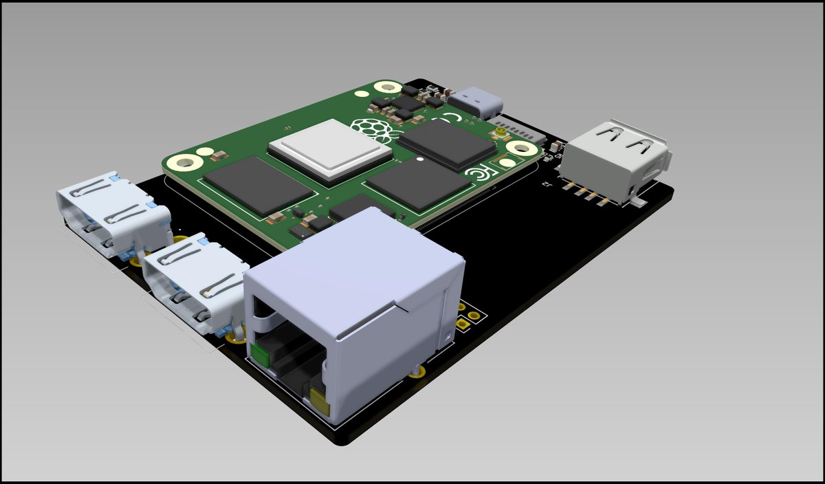 sulfuroid's tweet image. @morpheans is working on a @Raspberry_Pi #ComputeModule4 carrier with Dual HDMI + Keyboard module.