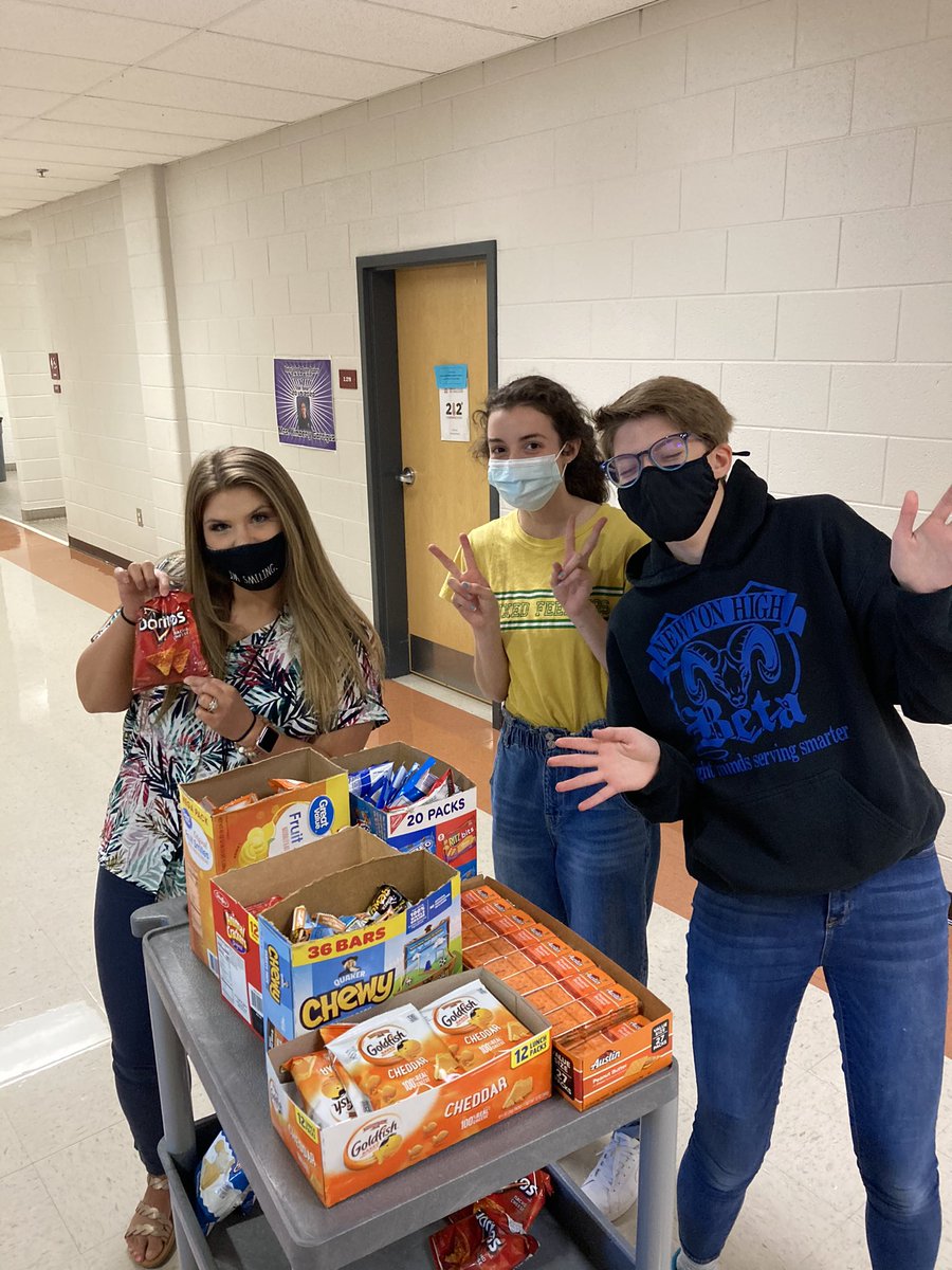 NCCA HOSA wants to thank all teachers for their persistence and commitment to education! Yesterday some of our AMAZING volunteers traveled through <a href="/NCCA_Covington/">NCCA</a> delivering snacks and goodies to amazing teachers and staff who make education possible for us everyday. Thank you!