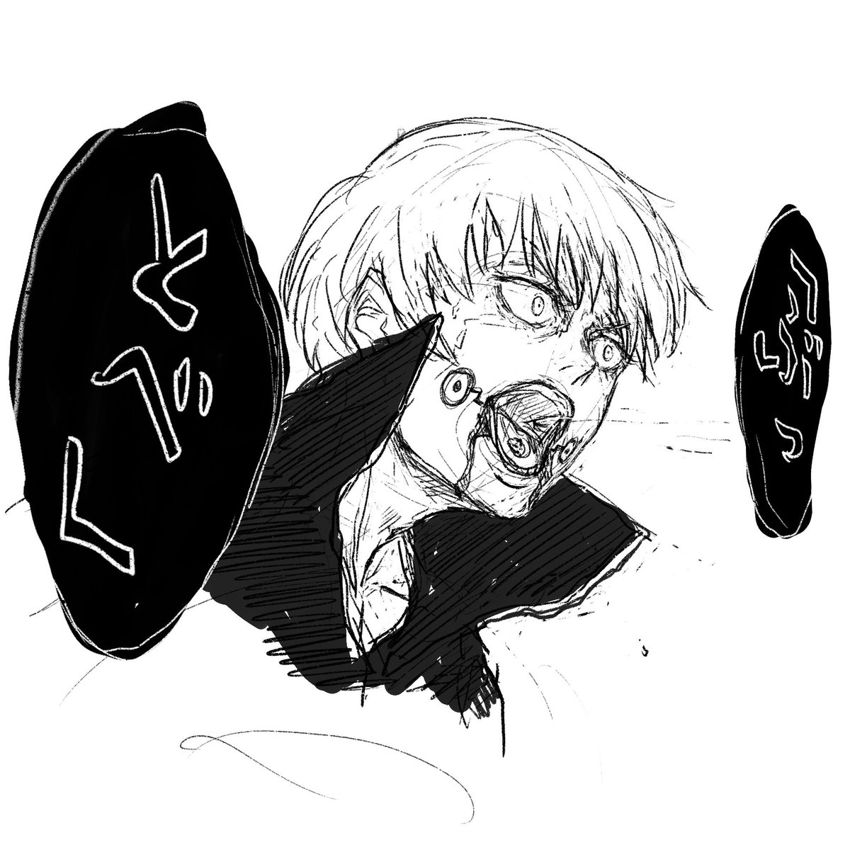 今日のラクガキ

狗巻先輩です。

「ぶっとべ」

#呪術廻戦 #狗巻棘 
