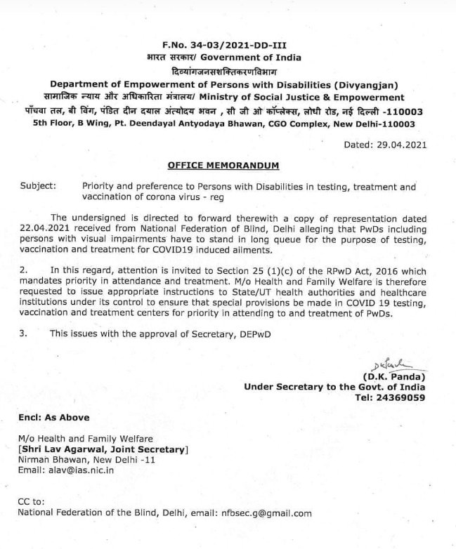 Adityacyclist's tweet photo. @AdityaMehtaF para-athletes are the pride of the nation. Also, the most vulnerable as are exposed to surfaces &amp; people for support. Request vaccination priority for the team &amp; support staff.

Sec 25(1)(C) RPWD Act 2016

@TelanganaCMO @MSJEGOI @socialpwds @KTRTRS
@ndtv @the_hindu https://t.co/1JzYeYh2qu