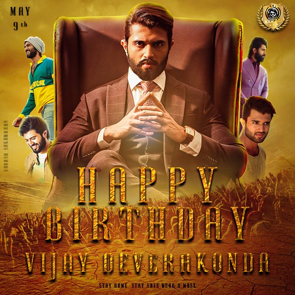 TaoveOfficial's tweet photo. Here is the much awaited Common DP 💫 to celebrate 32 birthday ✨ of our rowdy 💞 @Thedeverakonda 

Happy to launch the birthday CDP prepared by @Rowdieskerala (RK) 
#HBDVijayDeverakonda  

#VijayDevarakonda #Valimai #AjithKumar https://t.co/TJ0roonoIl