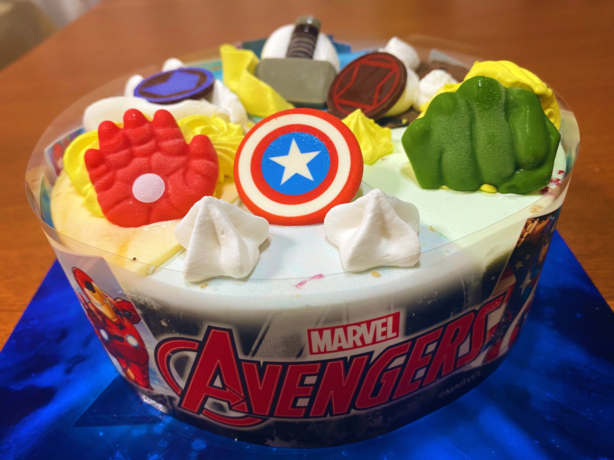 安月名 莉子 Azuna Riko 9 19ワンマンライブ 姉から何でもない日のプレゼント Marvel アイスケーキ か わ い す ぎ 私はソーのチョコミント サーティワン マーベル パレット6 アベンジャーズ T Co Cdfophjazl