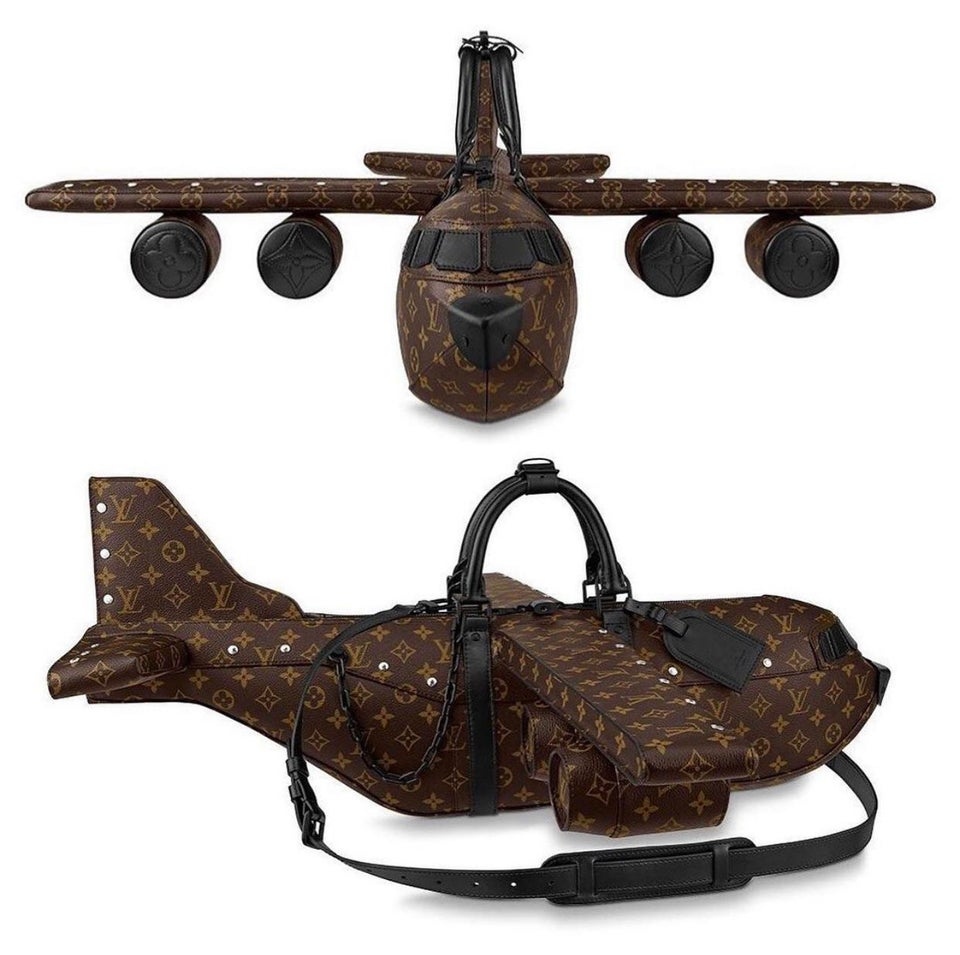 Louis Vuitton Mens Fall Winter 2021 reaction - LV Airplane bag!! 