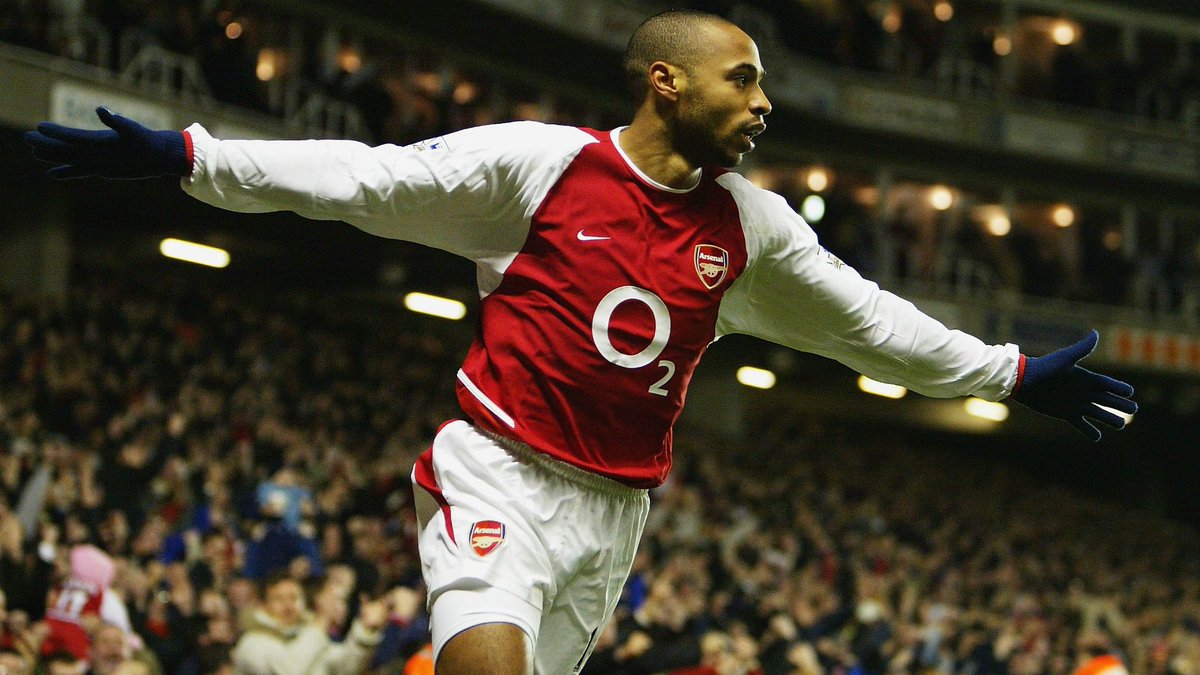7. Thierry Henry (2003/04)This was the Frenchman's best goalscoring season where he netted 30 goals and 6 assists, and was a crucial player during Arsenal's invincible season.