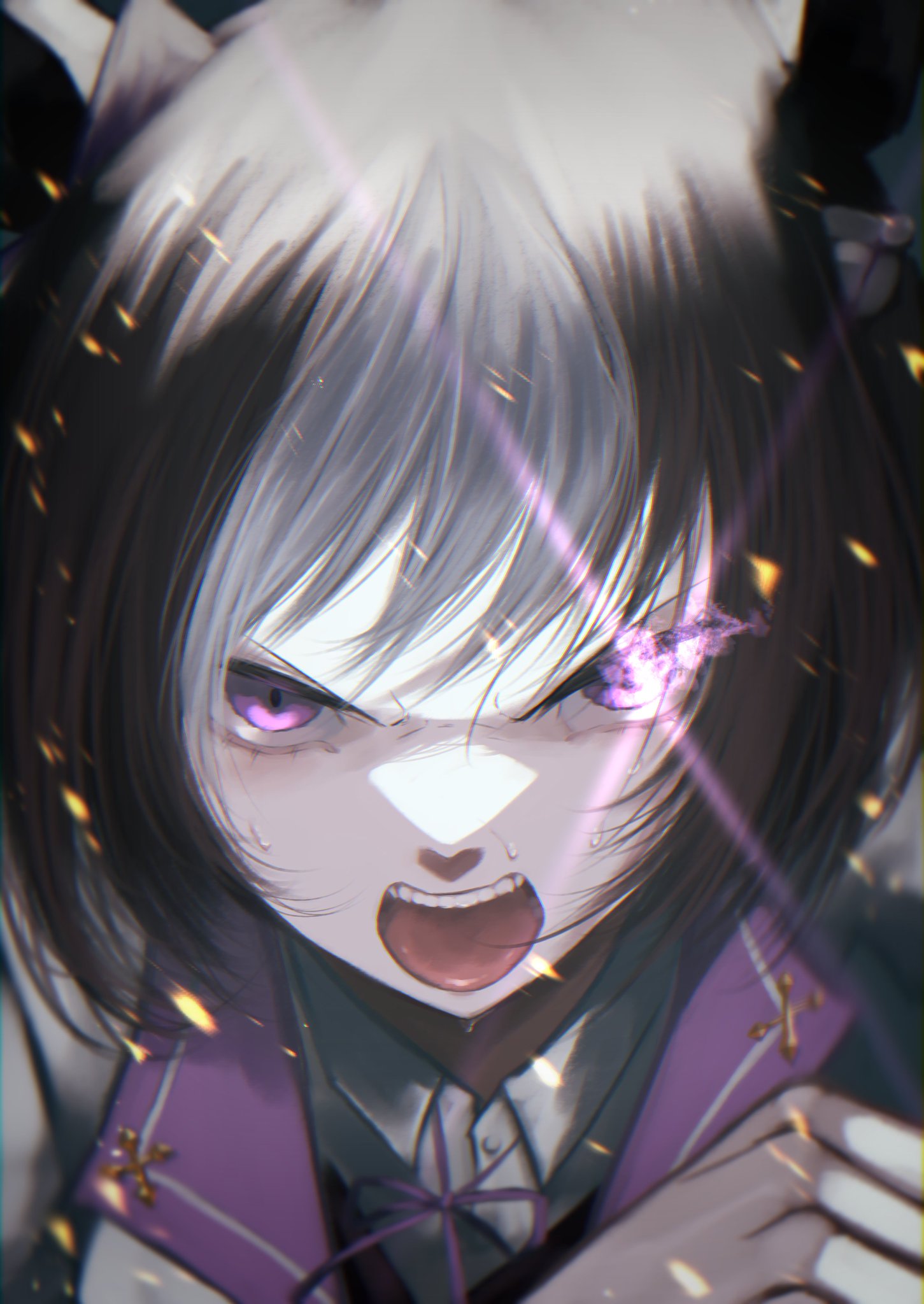 ウマ娘 勝利のために鬼気迫る表情のスペシャルウィーク イラスト ウマ娘うまぴょいまとめ