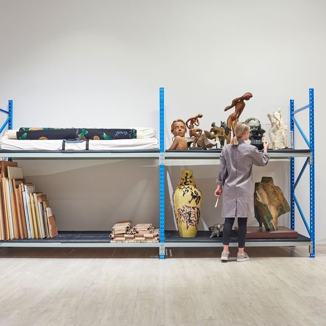 rupertmuseum's tweet photo. Active Archive exhibition presents a view into Collection Management &amp; Archiving of a private art collection. Various aspects, disciplines and general practice are explored, by using works from the permanent collection as examples to demonstrate and physically engage with. https://t.co/xYKFR18f3x