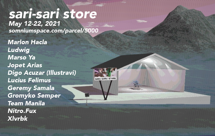 xlvrbk's tweet photo. Doing a @hicetnunc2000 exclusive show of Filipino artists at my @SomniumSpace artist grant parcel. Opening on May 12, 8PM Philippine Standard Time. @TeamManila @NitroFux @GromykoSemper @grmepls @luciusfelimus @illustravi_ @AriasJopet @Ludwig66706490 @sintang_ligalig @sophiamuse1 https://t.co/HTGKWKcktl
