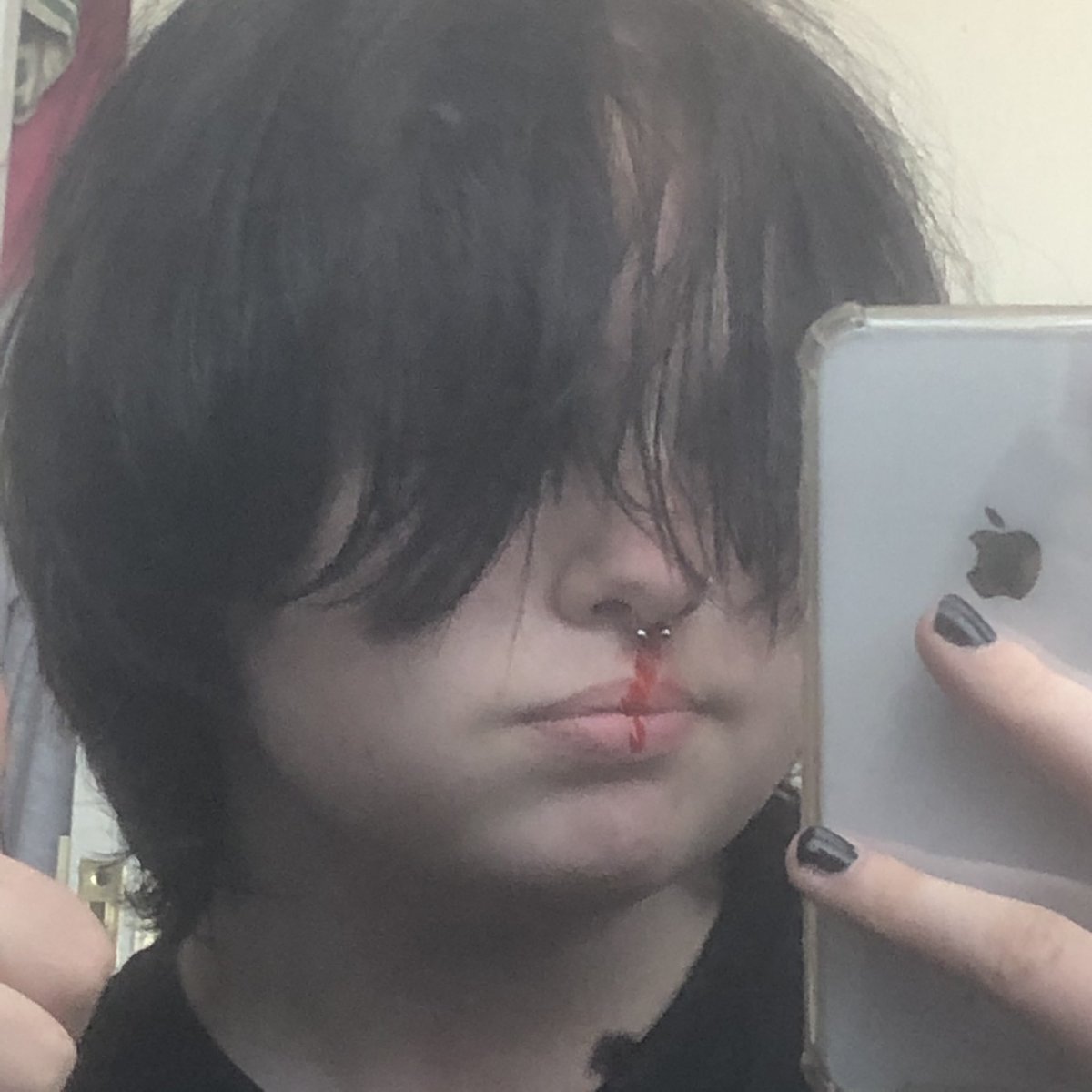 PinkDominics's tweet image. new haircut ig