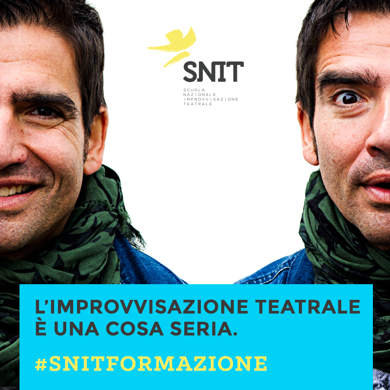Online il nuovo bando SNIT 2021 di Improteatro
Un'occasione unica per valorizzare il tuo lavoro da formatore e farlo riconoscere professionalmente
#snit #formazione #improteatro #actor #teatro #formatori #improvvisazioneteatrale #improv #improvvisazione