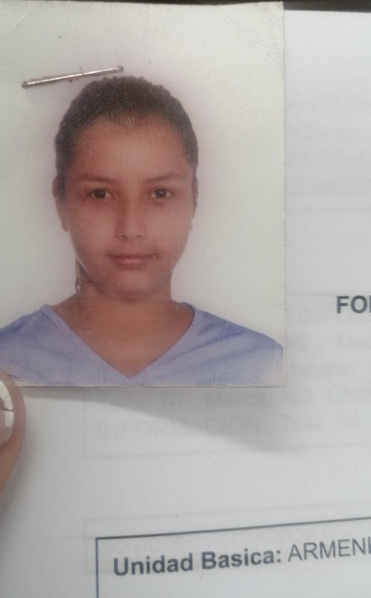 Ivan_Cuyabro's tweet photo. ¿Dónde tienen a Valentina Castro Marín? Está desaparecida desde el Domingo en Armenia. https://t.co/wsNBN5vDNI