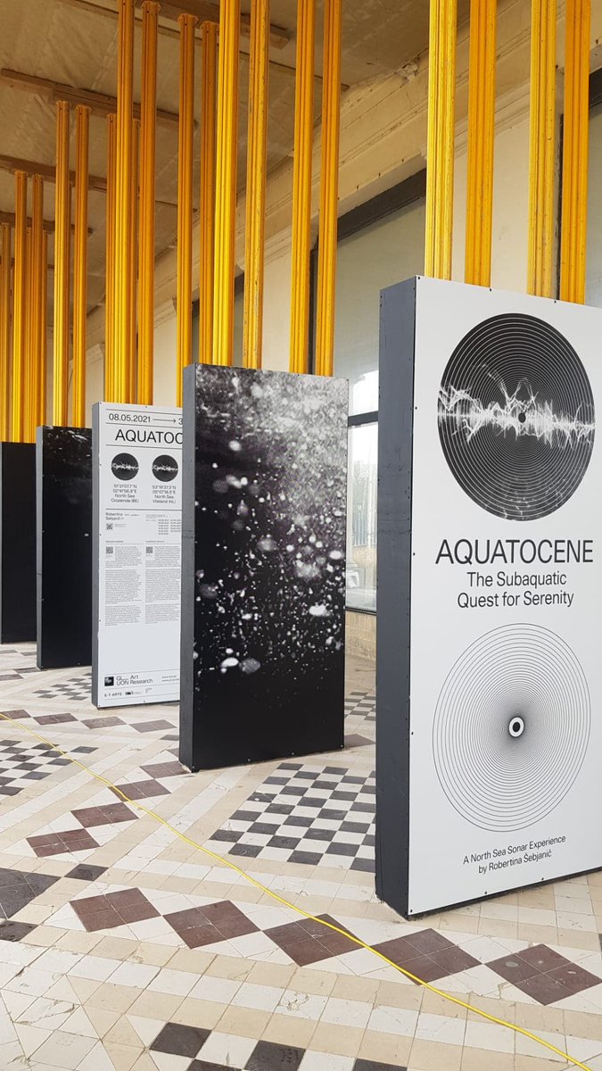 During the entire month of May Gluon  joins forces with De Tijd on an extensive dossier on the economy of the North Sea and the exhibition of the sound installation Aquatocene at KAAP in Ostend #ostend #aquatocene #underwatersound #noisepollution #northsea gluon.be/art-and-resear…