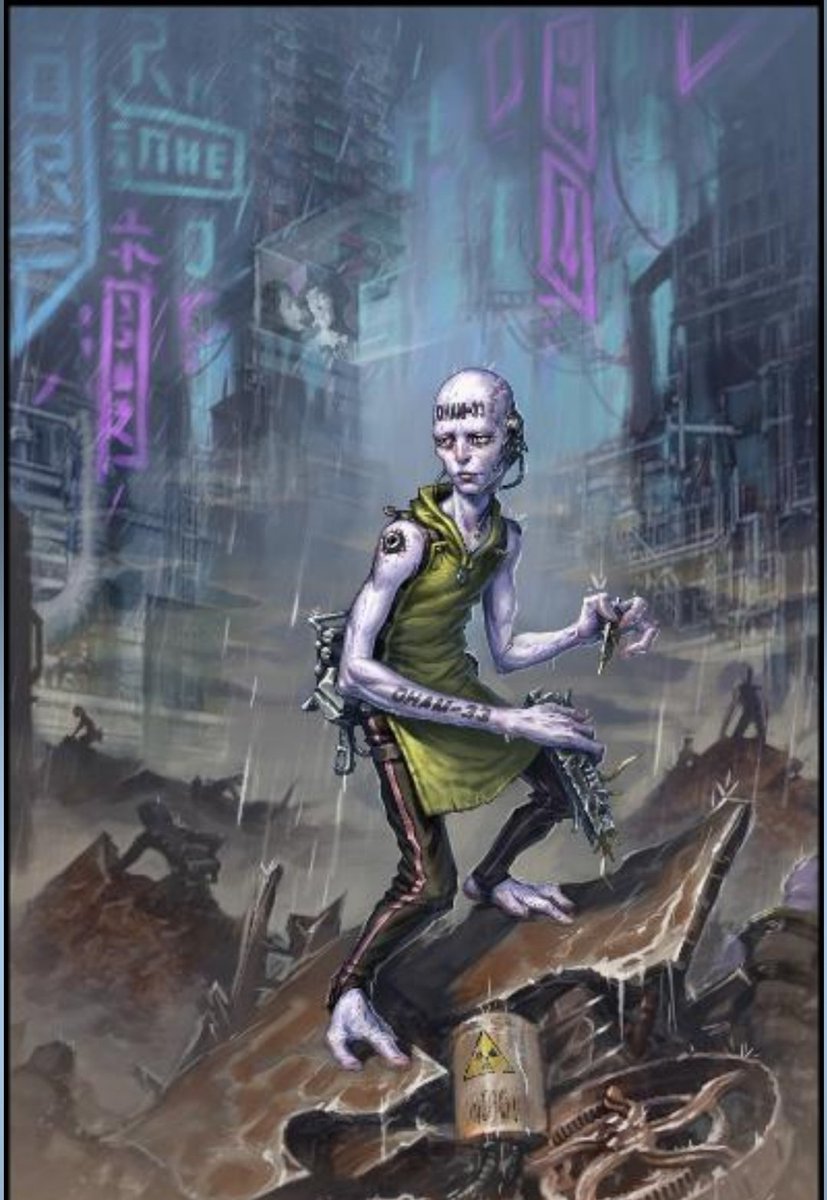 copatt75's tweet image. While the crew tastes the decadent pleasures of New Shenzhen, I am dispatched to the scrap yard. The LOM-POM at my skullbase keeps me on task and unlocks a talent for recognizing the parts we will need for ship repairs. This solitary work suits the new me.#SciFanSat #AchtenWrite