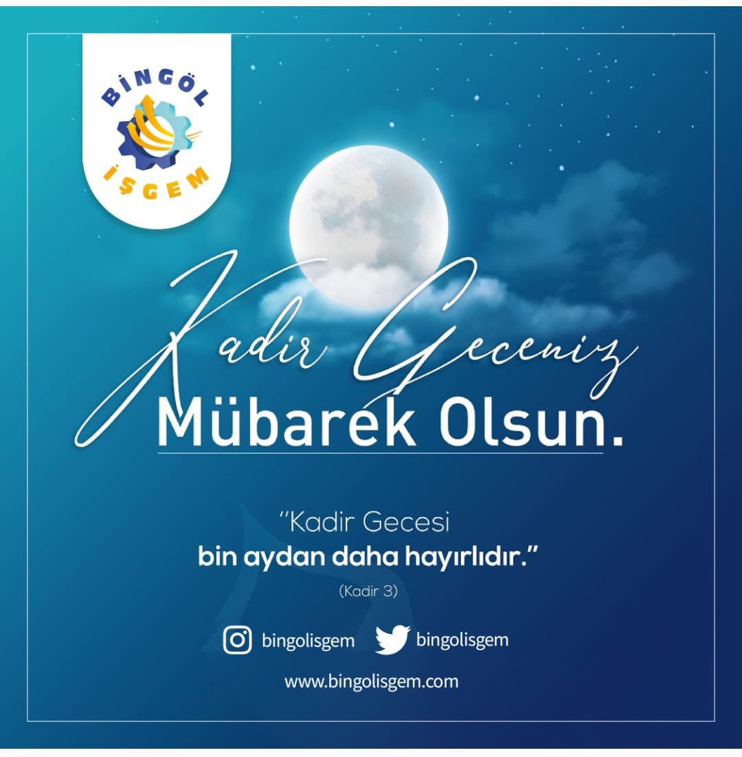 Kadir Gecemiz mübarek olsun.
 #KadirGecesi