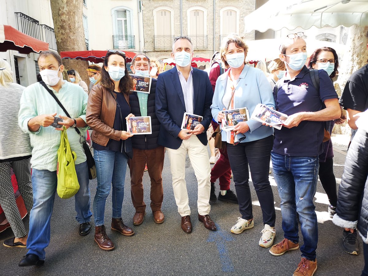 Agneslangevine's tweet photo. La team @OccEnCommun #PaysCatalan à la rencontre des habitant.e.s de #Céret 🍒 et #Thuir
💪 C'est ensemble, rassemblés, que nous construisons un projet juste, solidaire et écologique autour de @CaroleDelga https://t.co/Kd7zS7i6kb