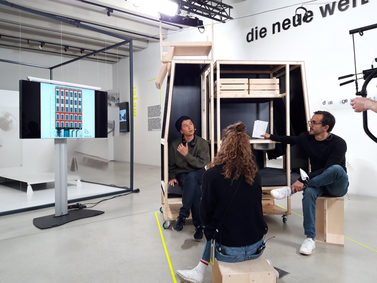 Probe #IdeenLaborWeimar. Mobiles Wohnkonzept der Zukunft auf 21qm mit Van Bo Le-Mentzel. Morgen 12 Uhr im Livestream. 13./14.5. Arbeitsphase. Anmeldung ideenlabor-weimar.de
#KlassikStiftung #Weimar