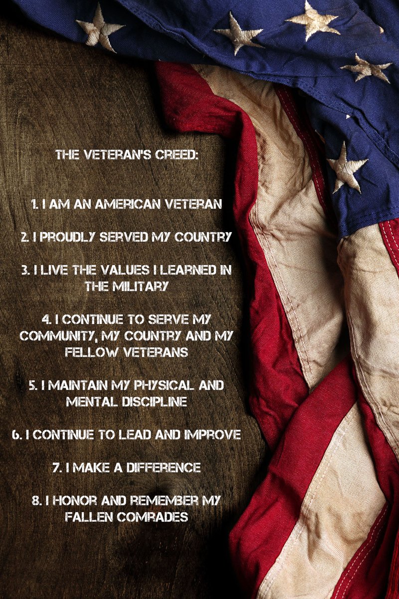 30/ Please don't politicize my thread of Veteran resources. Its meant for all veterans regardless of political views.