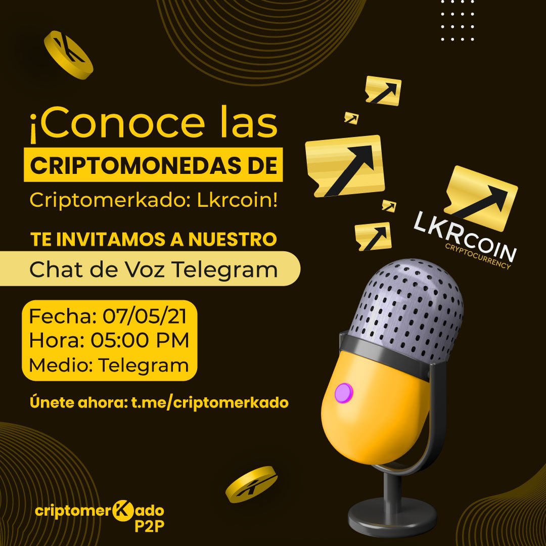 #FelizSabado

Esto estuvo brutal! 🚀

Agradecido con el #Team de @lkrcoin y la comunidad de <a href="/criptomerkado/">CriptoMerkado</a> por organizar el evento.

Seguimos aportando al ecosistema Cripto en Venezuela 🇻🇪 y el mundo 🌎