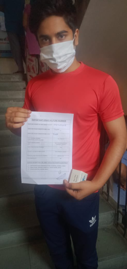 Houses of all Home Isolation patients being visited by district teams within 24 hours. Given oximeters and medicines. We will get over COVID together. #DelhiFightsCorona <a href="/LtGovDelhi/">LG Delhi</a> <a href="/CMODelhi/">CMO Delhi</a> <a href="/DMNorthdistt/">DM North</a>