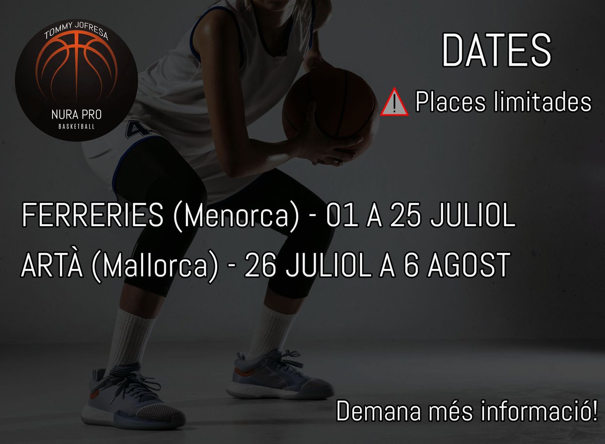 🔥Ja estem preparats per NURA PRO BASKETBALL 2021, t’apuntes?

🏀🏃🏻‍♂️ Entrenaments individualitzats + Preparació física

⚠️ Places limitades! Contacta per més informació 

#neverstoptraining #workout