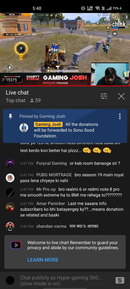 Hello <a href="/SonuSood/">sonu sood</a> sir this guy's is doing 24 hrs live stream for raising funds for covid relief and he will be donating to Sonu Sood foundation.
