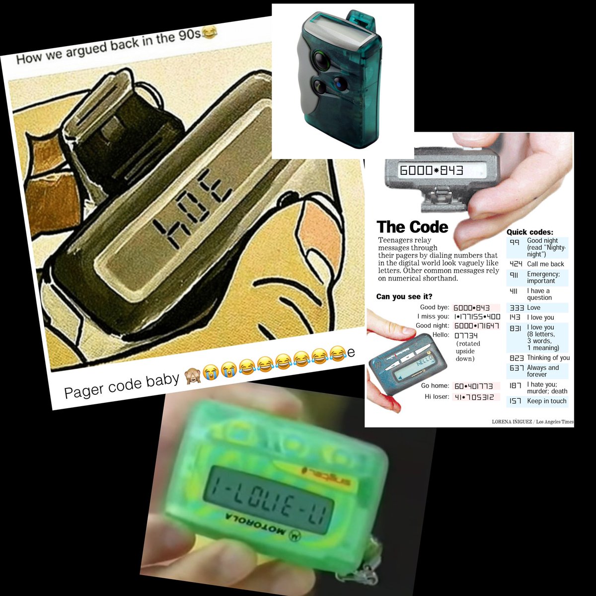 P3canParadis3's tweet photo. I’m this many years old #thepager #thebeeper if you didn’t know how to code you weren’t a true owner - and I still have mine somewhere https://t.co/BKVUtQzvIs