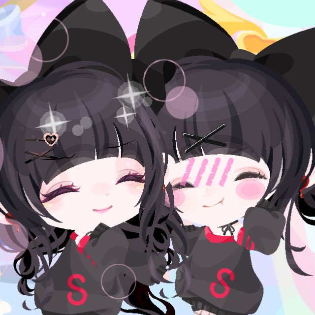 赤黒コーデのtwitterイラスト検索結果