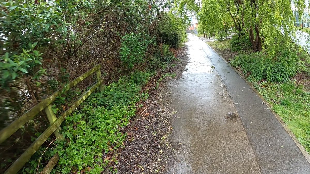 barriem's tweet photo. Wet day but nice ride on my @BromptonBicycle Superlight.👍Rotherham looks great 😊in the rain. https://t.co/UTJI2s3DlJ